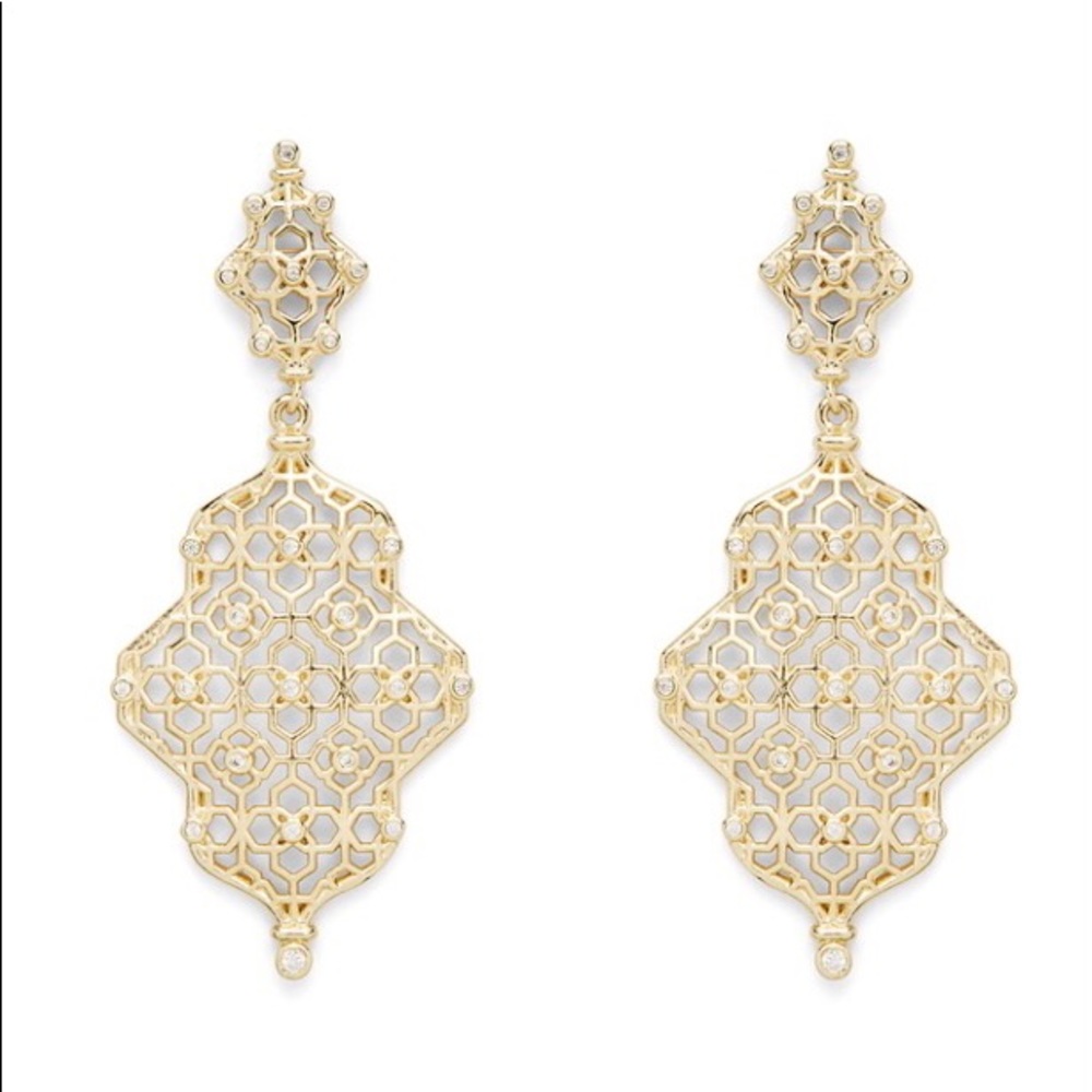 Kendra Scott Renee Earrings in Gold